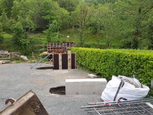 La première pile sort de terre