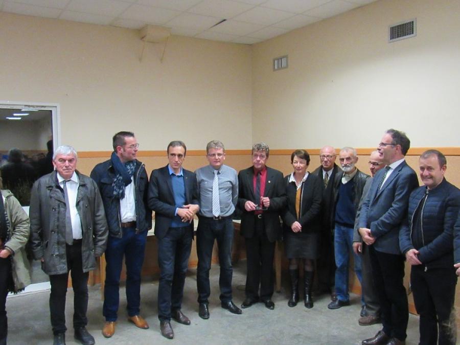 Inauguration de l'école et de l'accessibilité aux batiments de la mairie et de l'école (2)