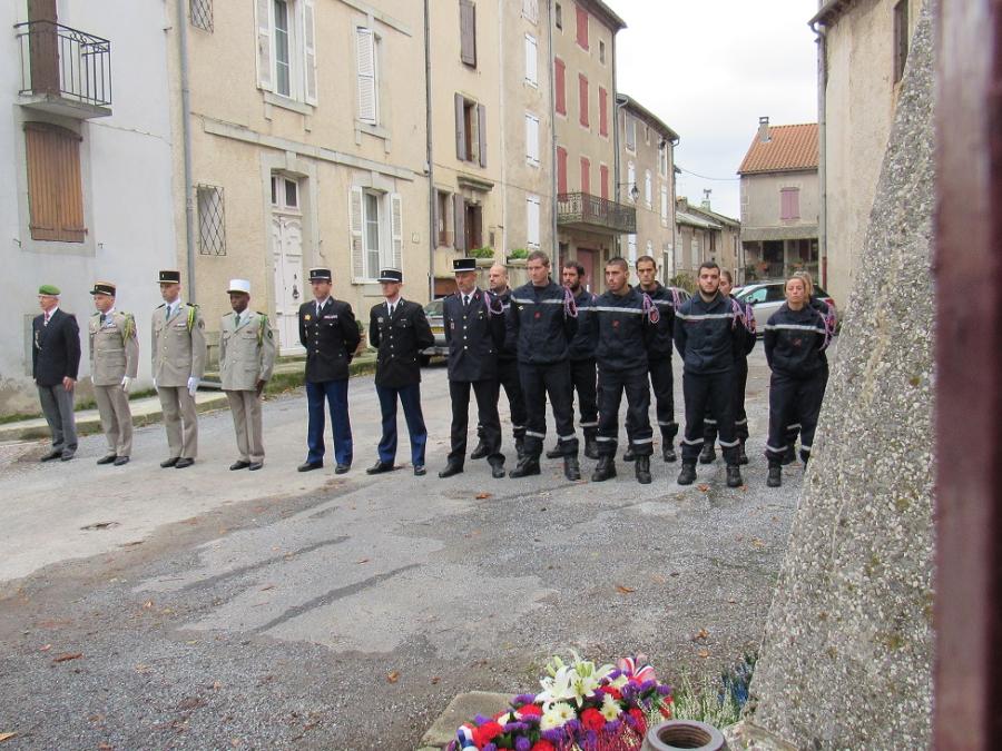 Monument aux morts - Fayet 11.11.18 - Centenaire armistice 1918 - Fayet (15)