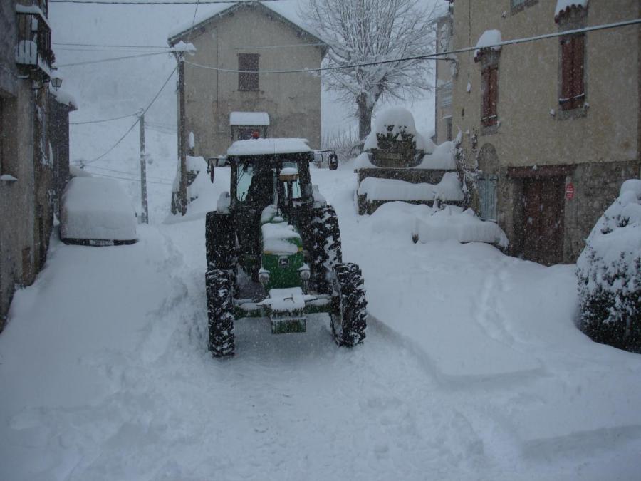 Laroque sous la neige en janvier 2006 (13)