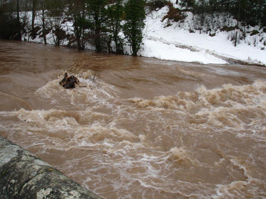 Laroque sous la neige en janvier 2006 (5)