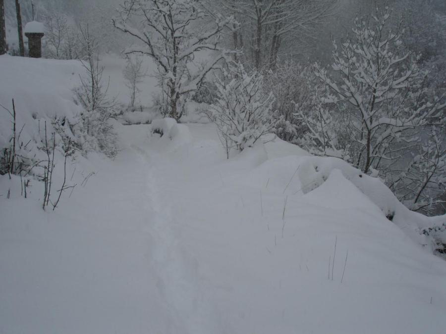 Laroque sous la neige en janvier 2006 (7)