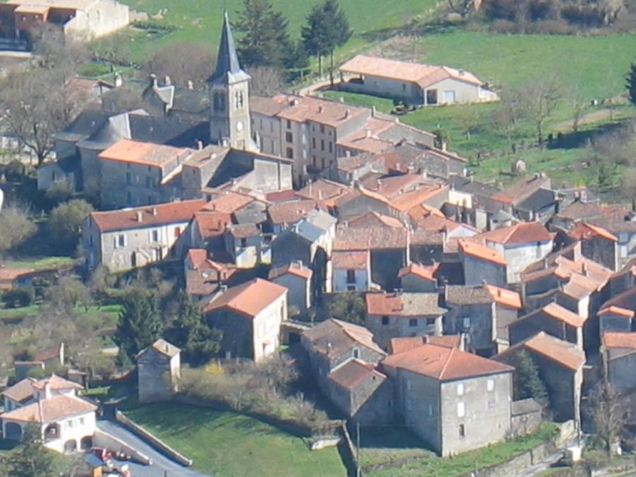 Village de Fayet vue depuis le pic de Roste (30)