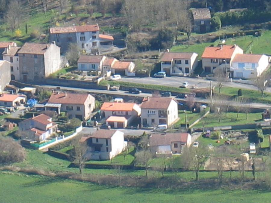 Village de Fayet vue depuis le pic de Roste (32)