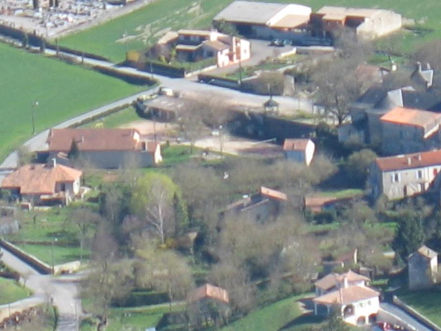 Village de Fayet vue depuis le pic de Roste (34)