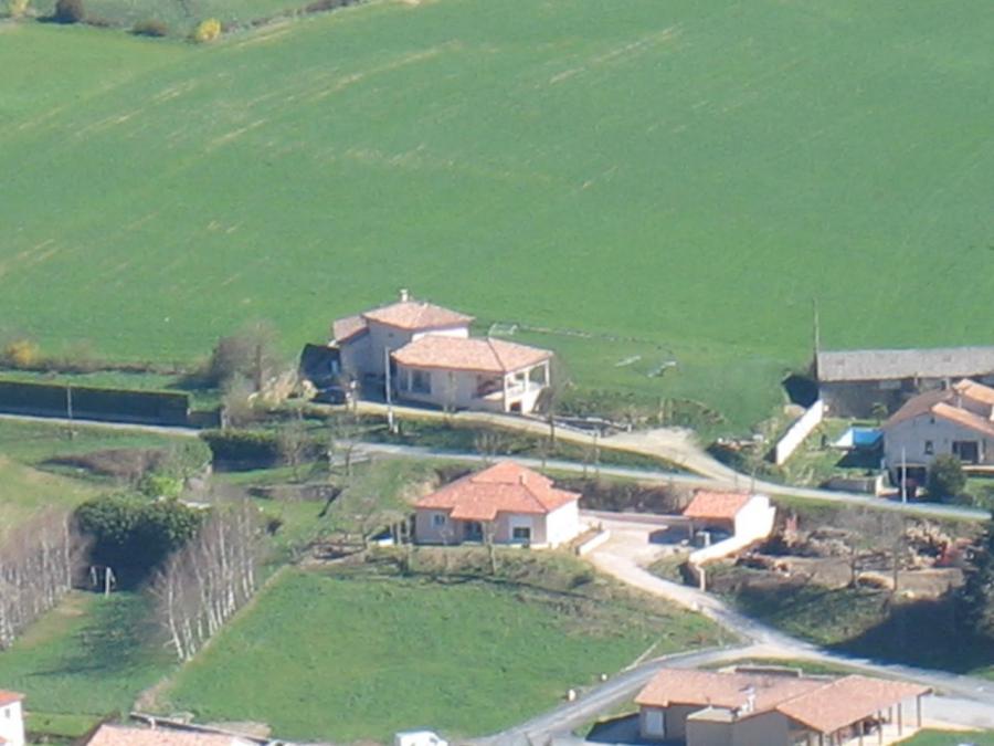 Fayet vue depuis le pic de Roste (40)